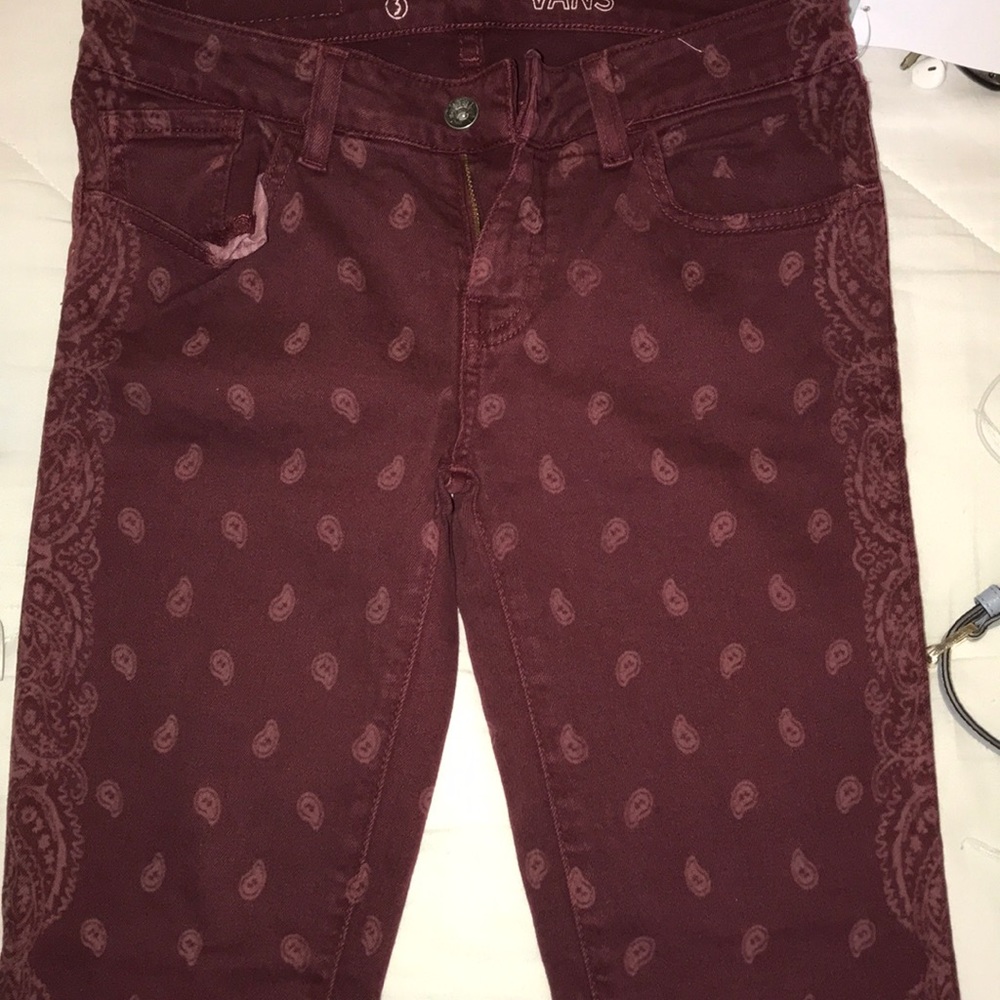 Vans skinny jeans